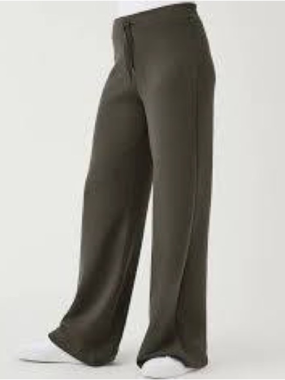 SPANX airessentials Wide-Leg Pull-On Pants dark palm medium tall